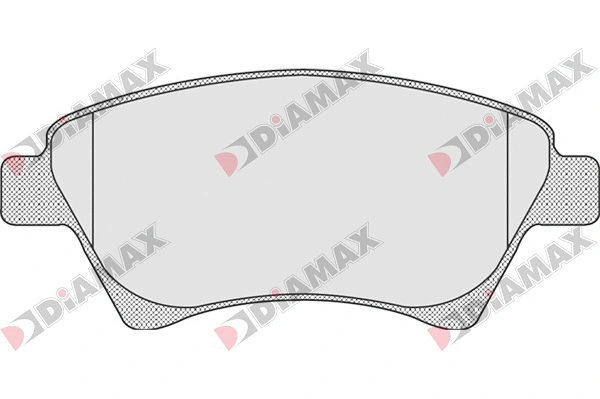 Kit de plaquettes de frein, frein à disque DIAMAX N09009