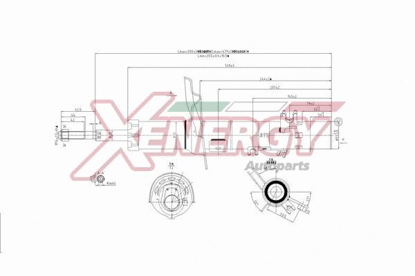 Amortisseur AP XENERGY X8014333