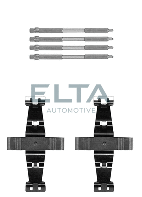 Kit d'accessoires, plaquette de frein à disque ELTA AUTOMOTIVE EA8797