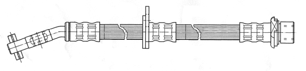 Flexible de frein CEF 511844