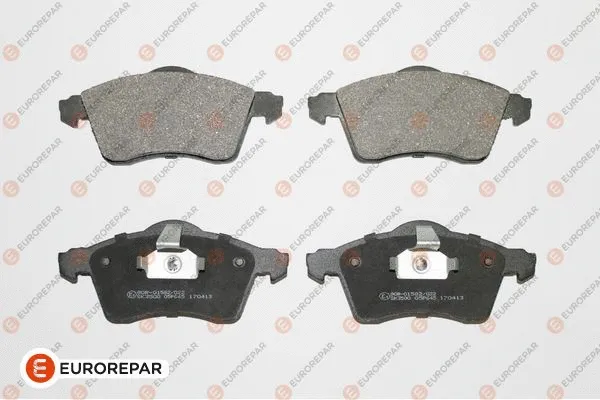 Kit de plaquettes de frein, frein à disque EUROREPAR 1617281380