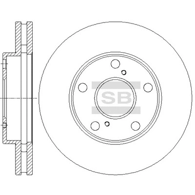 Disque de frein Hi-Q SD4031