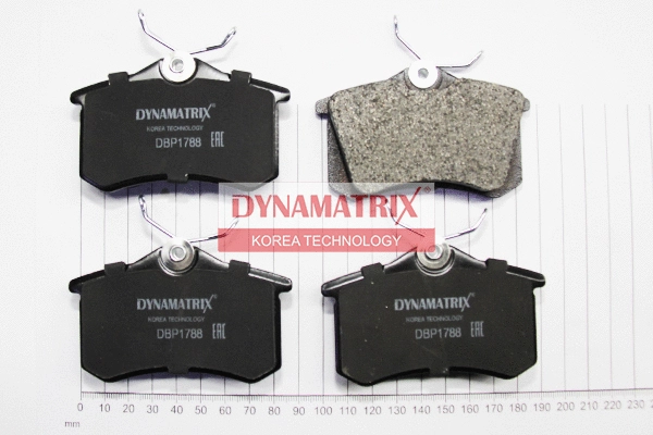 Kit de plaquettes de frein, frein à disque DYNAMATRIX DBP1788