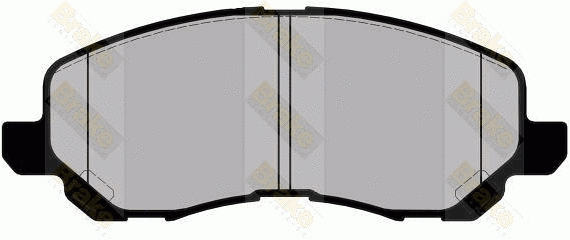 Kit de plaquettes de frein, frein à disque Brake ENGINEERING PA1782