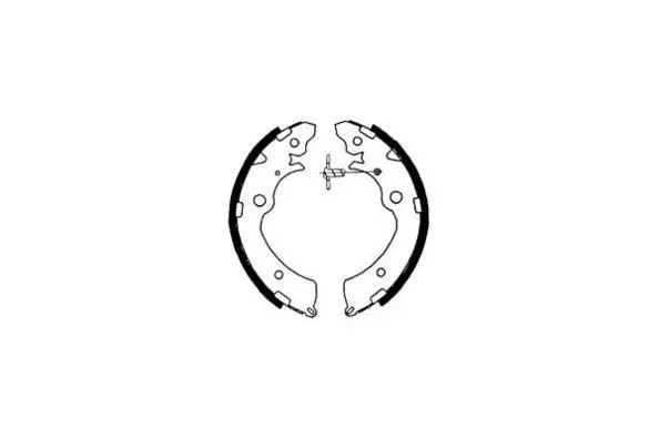 Jeu de mâchoires de frein E.T.F. 09-0439