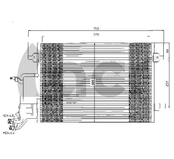 Condenseur, climatisation ACR 300351