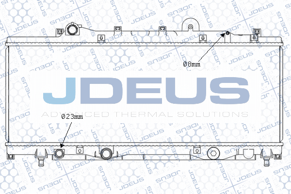Radiateur, refroidissement du moteur JDEUS M-0110320