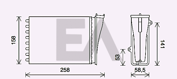 Système de chauffage EACLIMA 45C55011