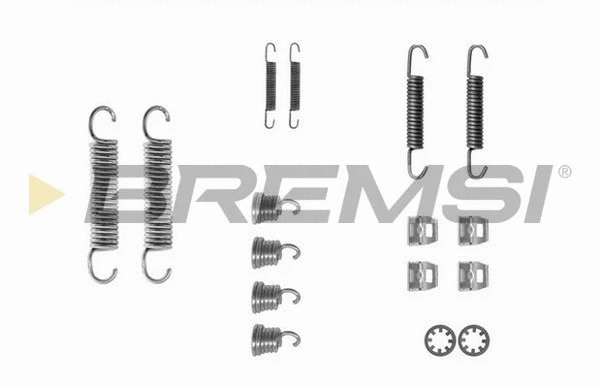 Kit d'accessoires, mâchoire de frein BREMSI SK0612