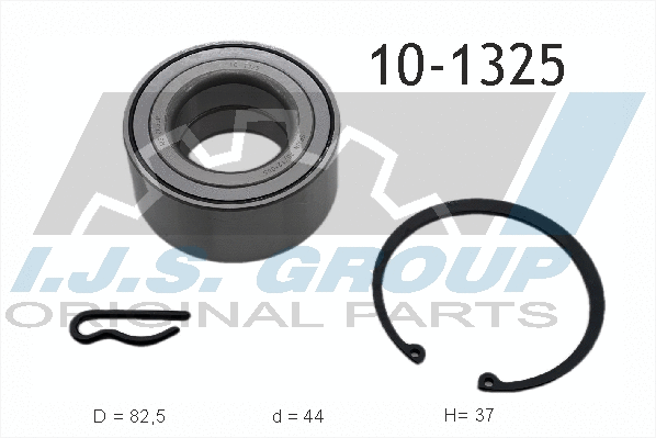 Kit de roulements de roue IJS GROUP 10-1325