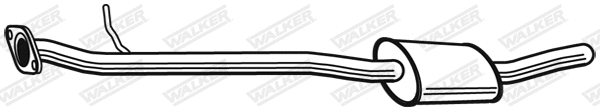 Silencieux central WALKER 23741