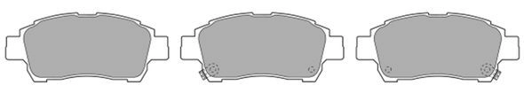 Kit de plaquettes de frein, frein à disque FREMAX FBP-1143