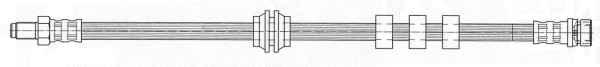 Flexible de frein CEF 512057