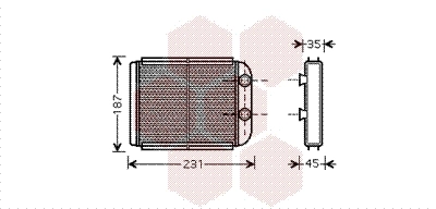 Système de chauffage VAN WEZEL 59006132