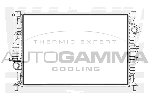 Radiateur, refroidissement du moteur AUTOGAMMA 107215