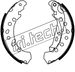 Jeu de mâchoires de frein fri.tech. 1253.750