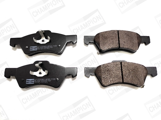 Kit de plaquettes de frein, frein à disque CHAMPION 573238CH
