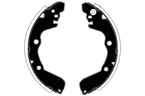 Jeu de mâchoires de frein RAICAM RA26550