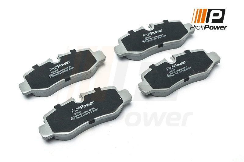 Kit de plaquettes de frein, frein à disque ProfiPower 1B2097