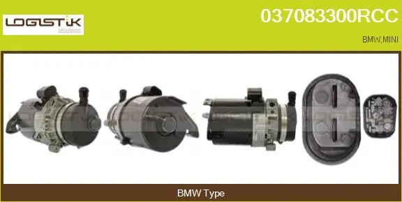 Pompe hydraulique, direction LGK 037083300RCC