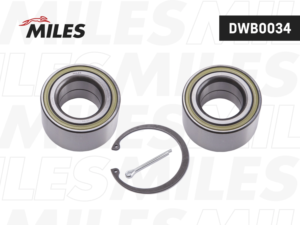 Kit de roulements de roue MILES DWB0034