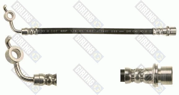 Flexible de frein GIRLING 9004699