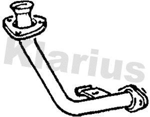 Tuyau d'échappement KLARIUS 110246