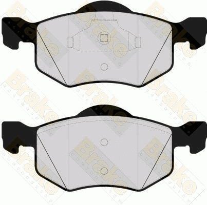 Kit de plaquettes de frein, frein à disque Brake ENGINEERING PA1501