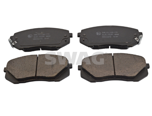 Kit de plaquettes de frein, frein à disque SWAG 91 91 6816