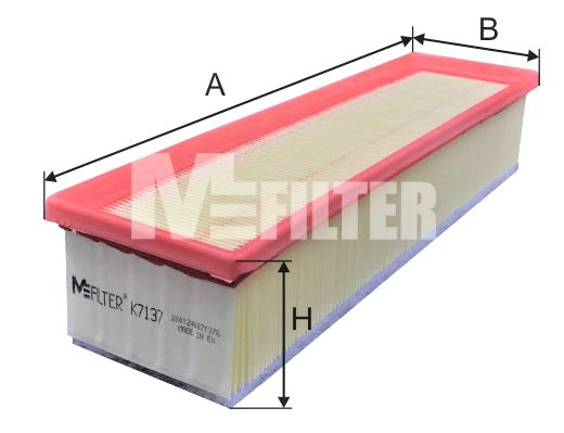 Filtre à air MFILTER K 7137