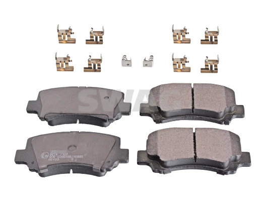 Kit de plaquettes de frein, frein à disque SWAG 33 10 5253