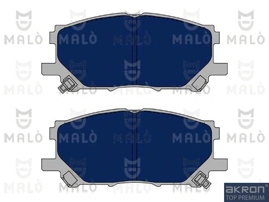 Kit de plaquettes de frein, frein à disque AKRON-MALÒ 1051101