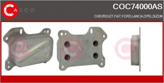 Radiateur d'huile CASCO COC74000AS