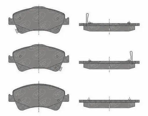 Kit de plaquettes de frein, frein à disque SCT - MANNOL SP 459 PR
