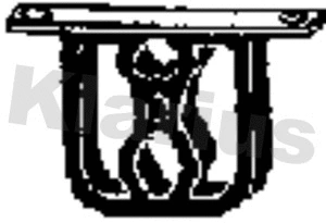 Joint, tuyau d'échappement KLARIUS 410062