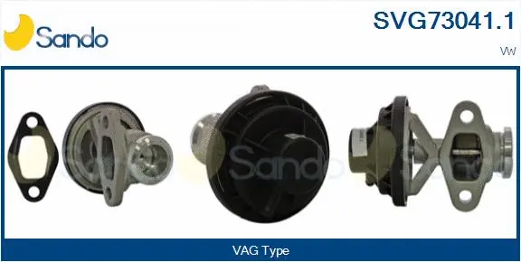 Vanne EGR SANDO SVG73041.1