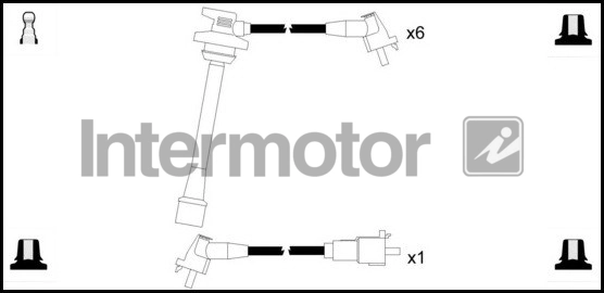 Kit de câbles d'allumage INTERMOTOR 73594