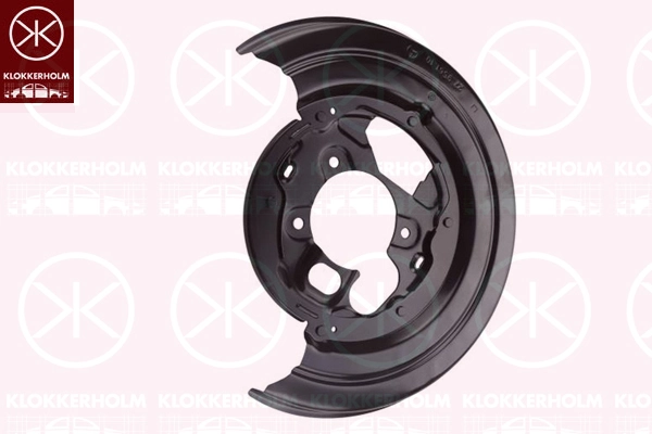 Déflecteur, disque de frein KLOKKERHOLM 9564875