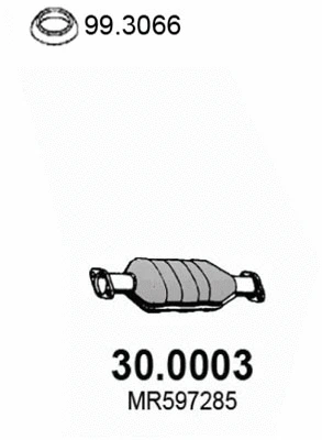 Catalyseur ASSO 30.0003