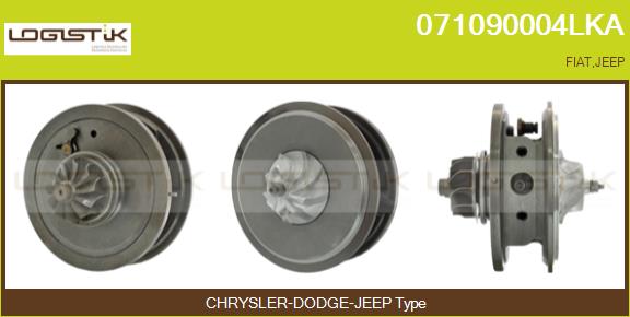 Groupe carter, turbocompresseur LGK 071090004LKA