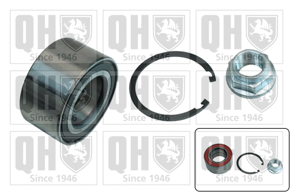 Kit de roulements de roue QUINTON HAZELL QWB1406