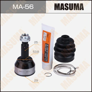 Jeu de joints, arbre de transmission MASUMA MA-56