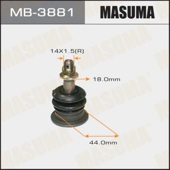 Rotule de suspension MASUMA MB-3881