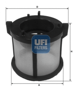 Filtre à carburant UFI 26.088.00