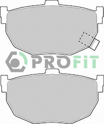 Kit de plaquettes de frein, frein à disque PROFIT 5000-0638