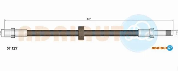 Flexible de frein ADRIAUTO 57.1231