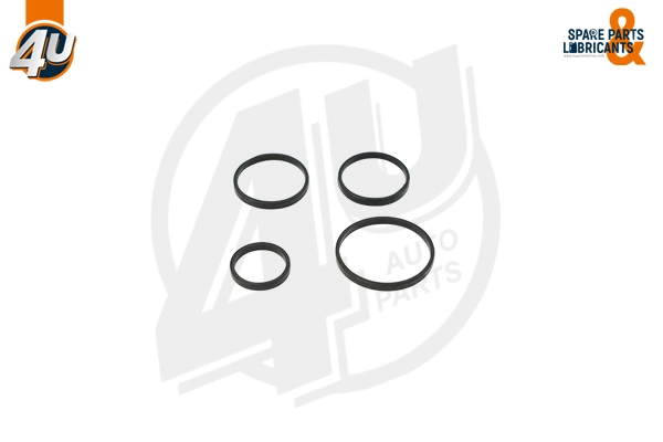 Kit de joints, radiateur d'huile 4U Autoparts 61403PU