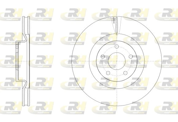 Disque de frein ROADHOUSE 62558.10