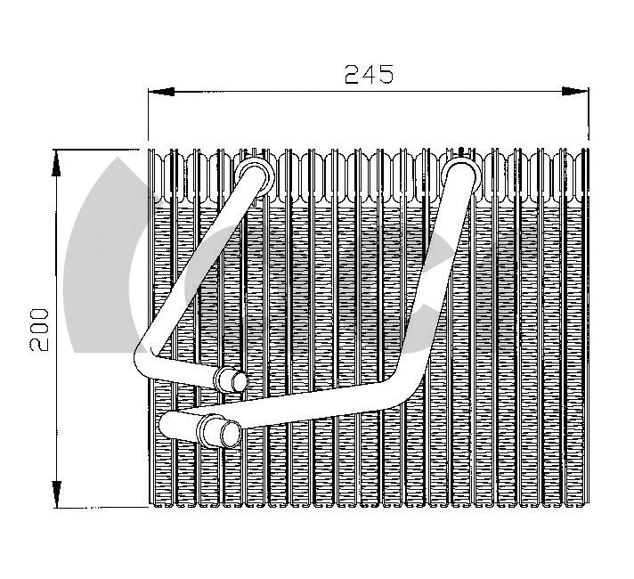 Évaporateur climatisation ACR 310147