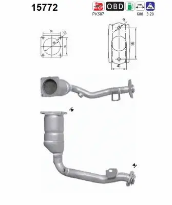 Catalyseur AS 15772